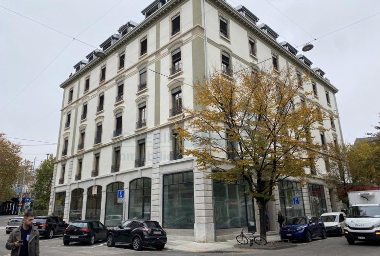 Arcade d’environ 37.68m2, dans un immeuble classé aux monuments et sites du Canton